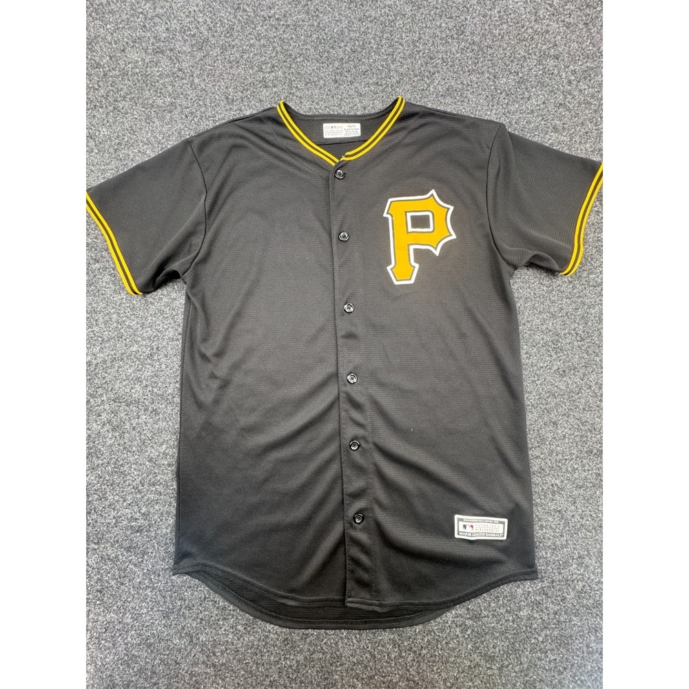 Pittsburgh Pirates Jersey Youth XL(18/20) Black Baseman Josh‎ Bell #55 Baseball